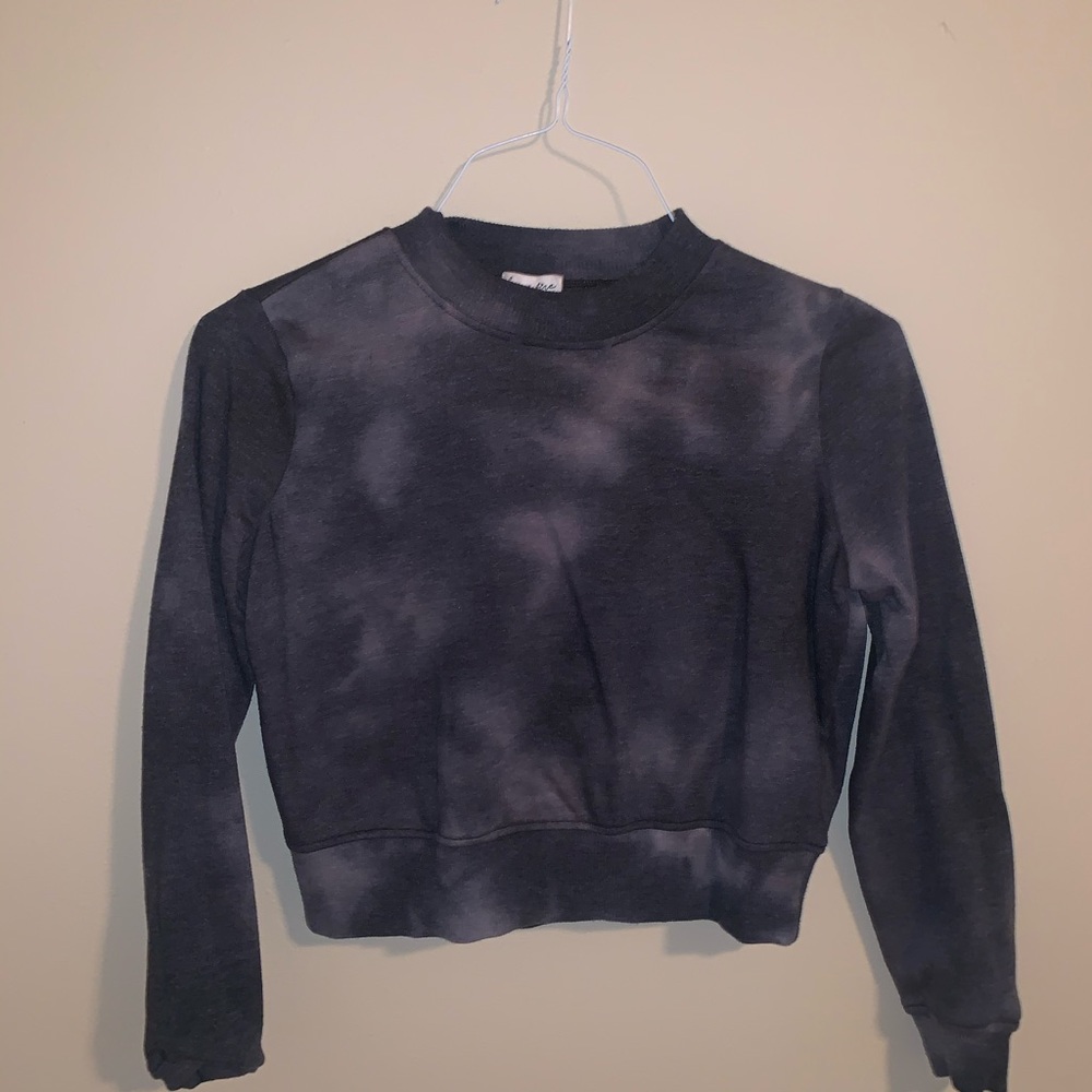 Cropped Tye dye sweatshirt